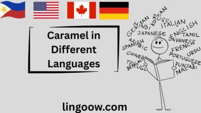 Caramel in Different Languages