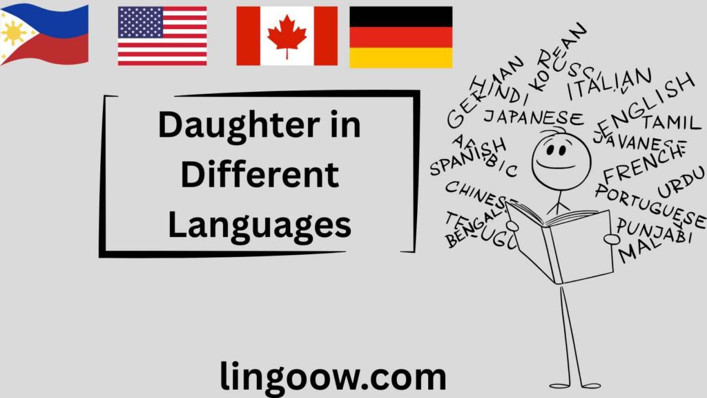 Daughter in Different Languages