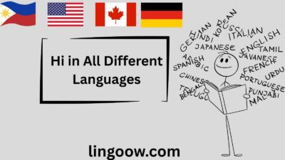 Hi in All Different Languages
