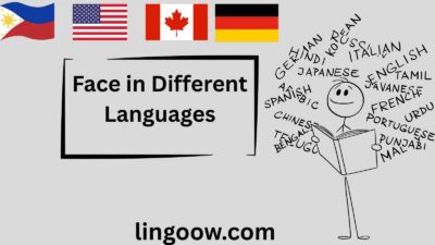 Face in Different Languages
