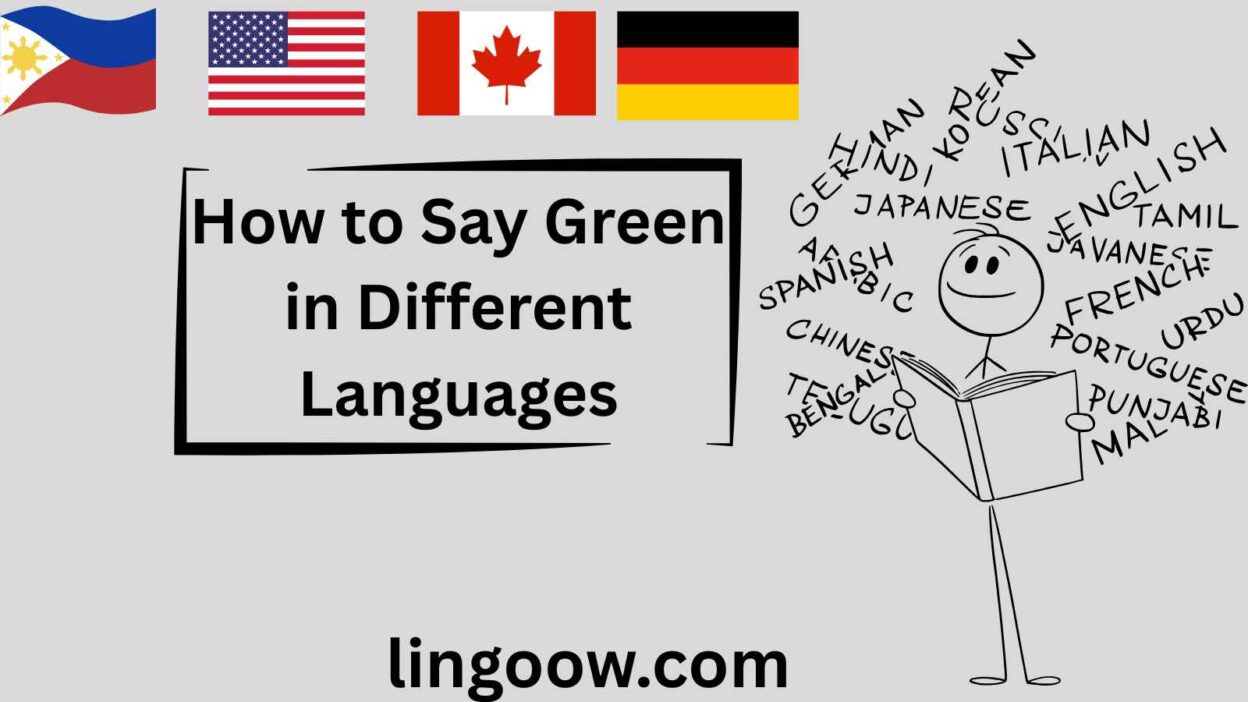 How to Say Green in Different Languages