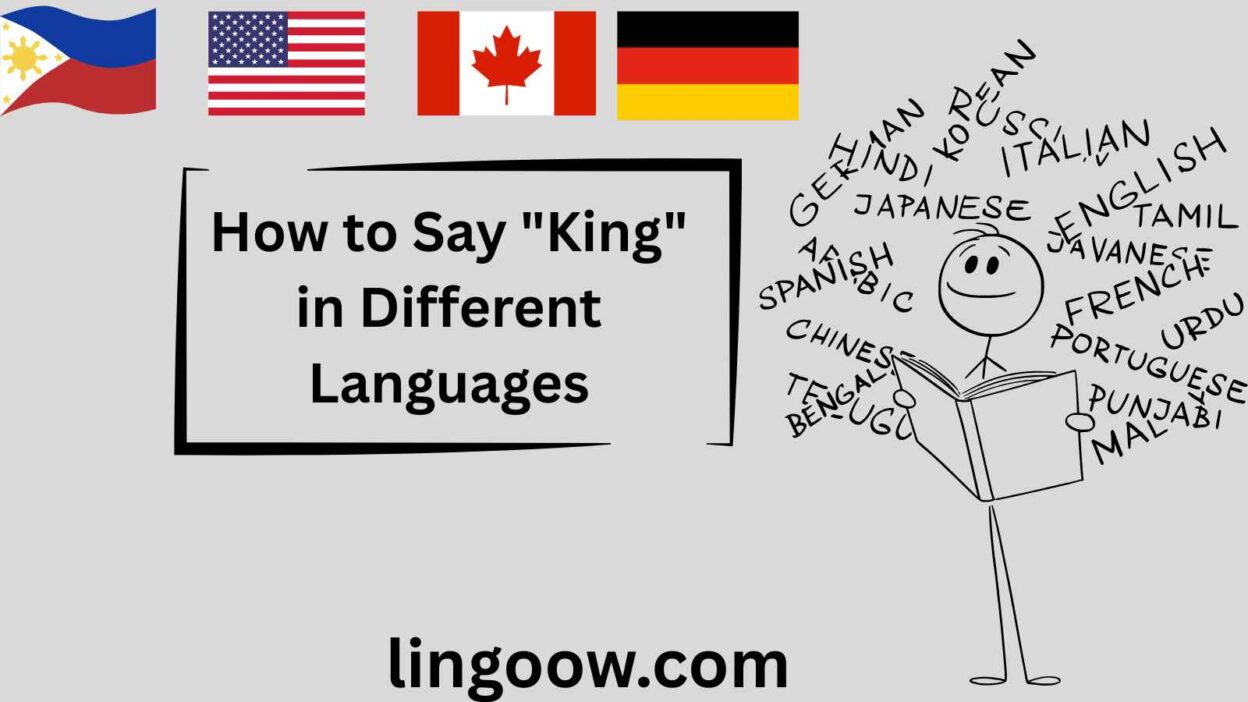 How to Say "King" in Different Languages