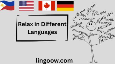 Relax in Different Languages