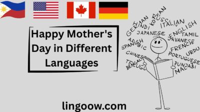 Happy Mother's Day in Different Languages