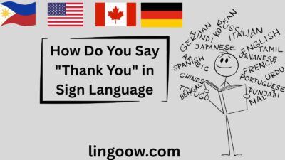How Do You Say "Thank You" in Sign Language