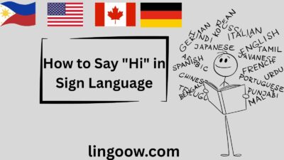 How to Say "Hi" in Sign Language