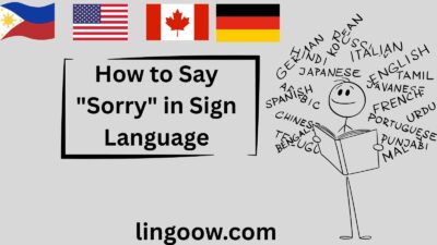 How to Say "Sorry" in Sign Language