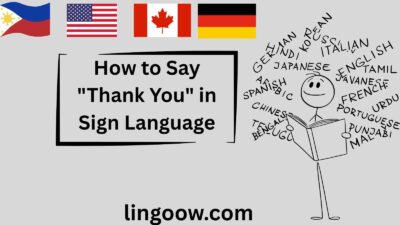 How to Say "Thank You" in Sign Language
