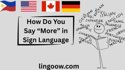 How Do You Say “More” in Sign Language