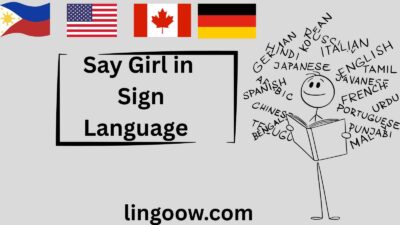 Say Girl in Sign Language
