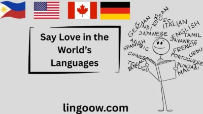 Say Love in the World’s Languages