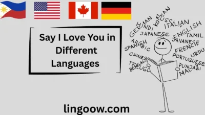 Say I Love You in Different Languages